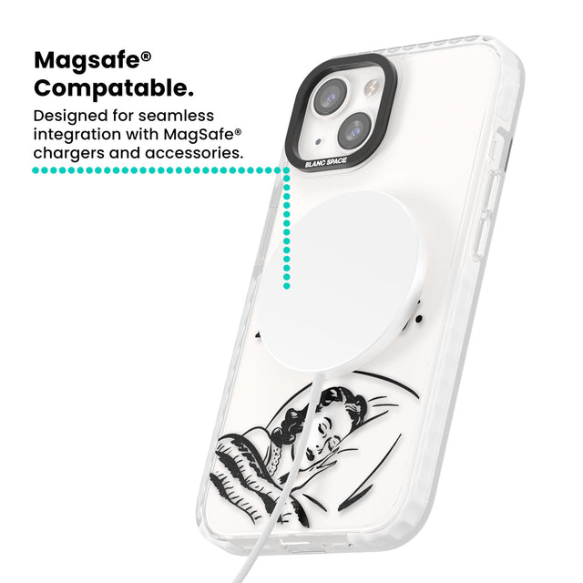 Yeah, Not Today Magsafe Impact Phone Case for iPhone 13, iPhone 14, iPhone 15