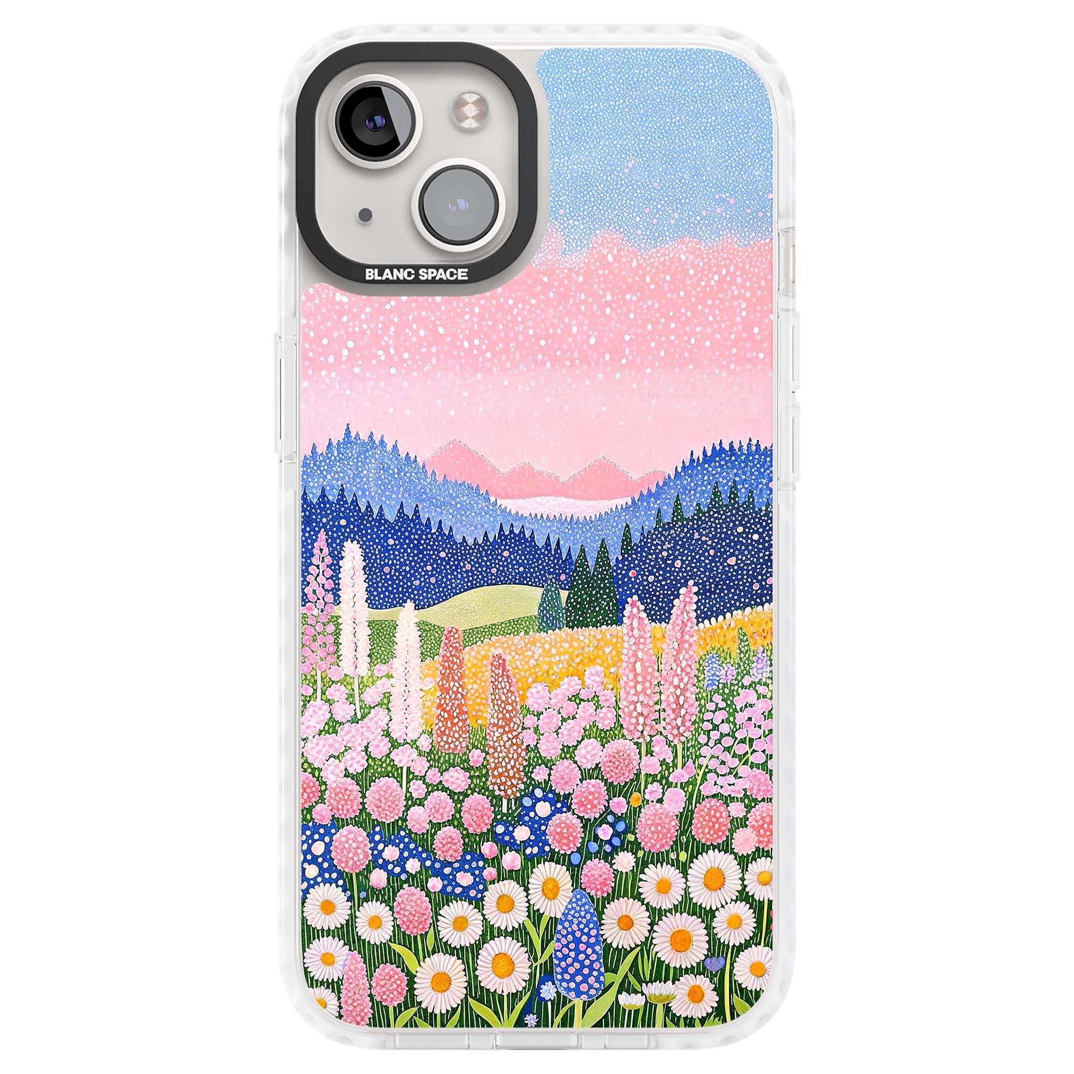 Valley Horizon cottagecore iPhone case | Impact Magsafe case for iPhone 13, iPhone 14, iPhone 15