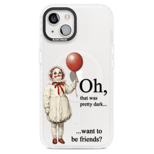 Want to be Friends? Magsafe Impact Phone Case for iPhone 13, iPhone 14, iPhone 15