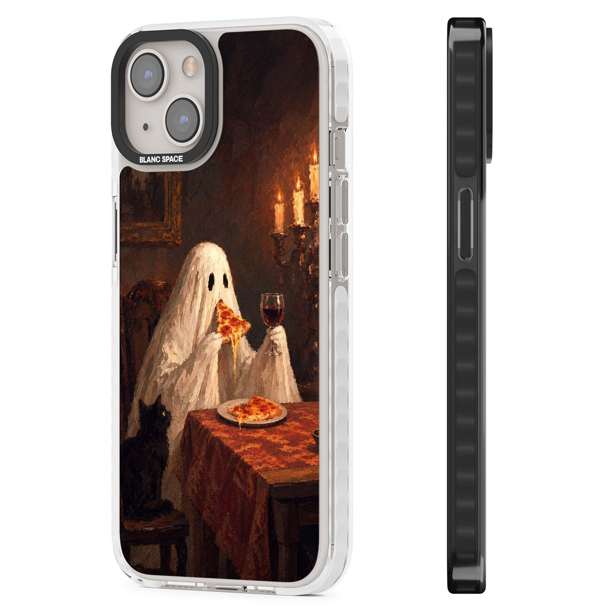 Lonely Night In art iPhone case | Clear Impact case for iPhone 13, iPhone 14, iPhone 15