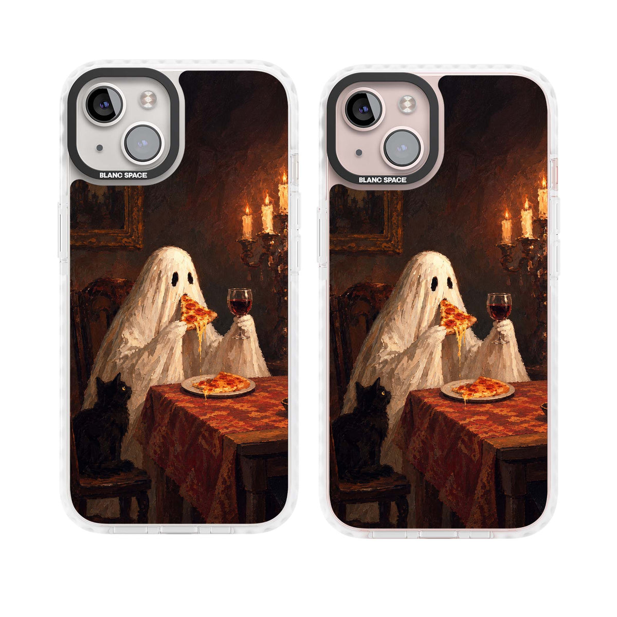 Lonely Night In art iPhone case | Clear Impact case for iPhone 13, iPhone 14, iPhone 15