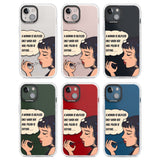 Drying Nails - Pop Art Clear Impact Phone Case for iPhone 13, iPhone 14, iPhone 15