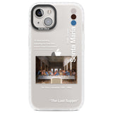 The Last Supper Clear Impact Phone Case for iPhone 13, iPhone 14, iPhone 15