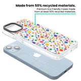 Rainbow Starburst Clear Impact Phone Case for iPhone 13, iPhone 14, iPhone 15