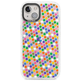 Multicolour Polka-dot Fiesta Clear Impact Phone Case for iPhone 13, iPhone 14, iPhone 15