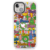 Peace & Festivities Clear Impact Phone Case for iPhone 13, iPhone 14, iPhone 15