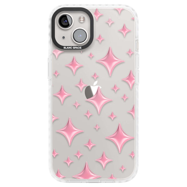 Pink Puff Sparkle Pattern