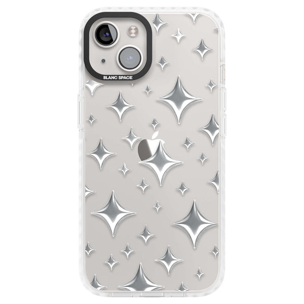 Chrome Puff Sparkle Pattern