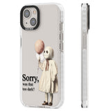 Sorry, Was That Too Dark? Clear Impact Phone Case for iPhone 13, iPhone 14, iPhone 15