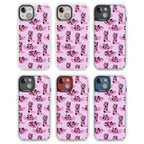 Cow-Girl Pattern Clear Impact Phone Case for iPhone 13, iPhone 14, iPhone 15