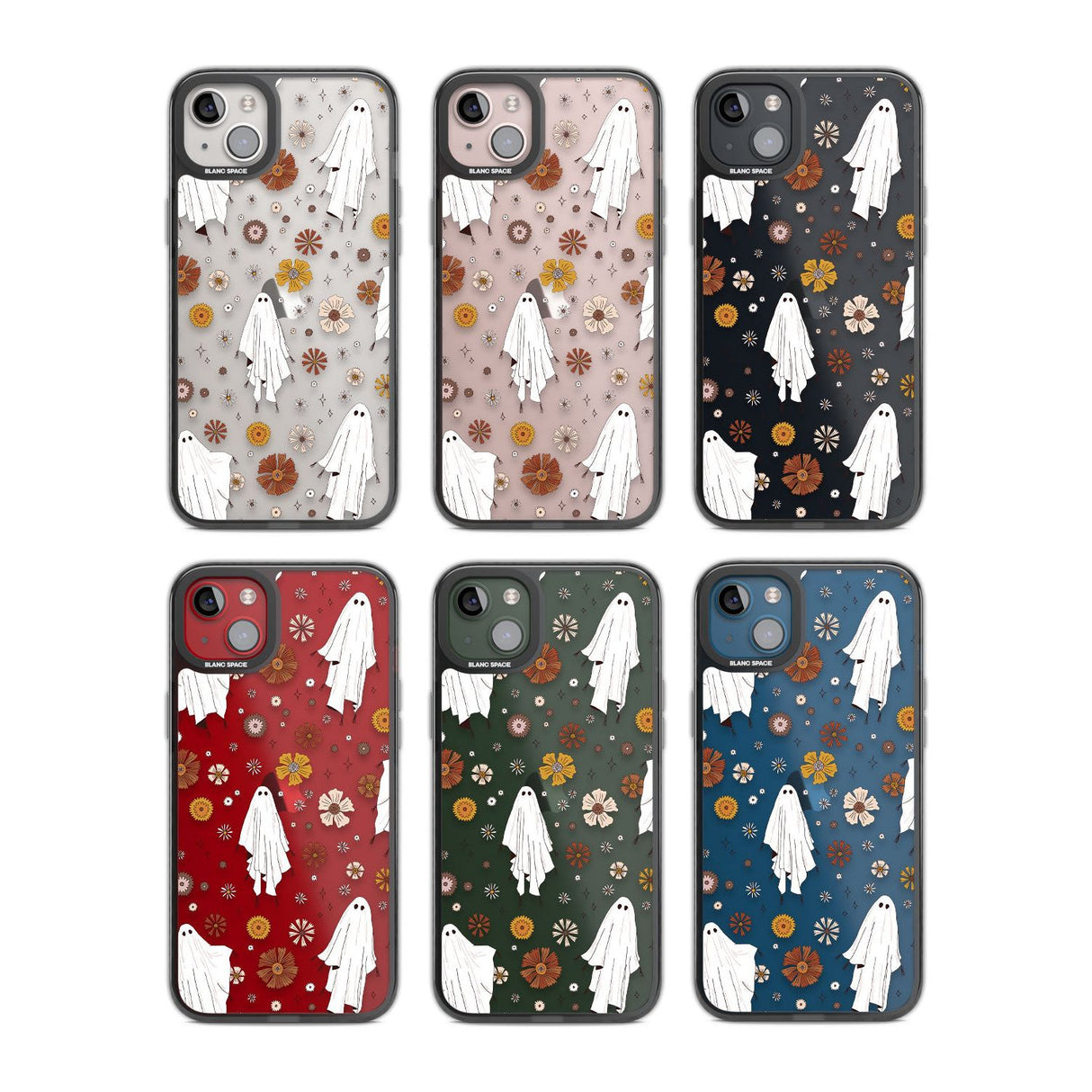 Halloween Skulls and FlowersPhone Case for iPhone 14 Plus