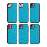 Blue Heartstopper Stars Pattern Phone Case for iPhone 14 Plus