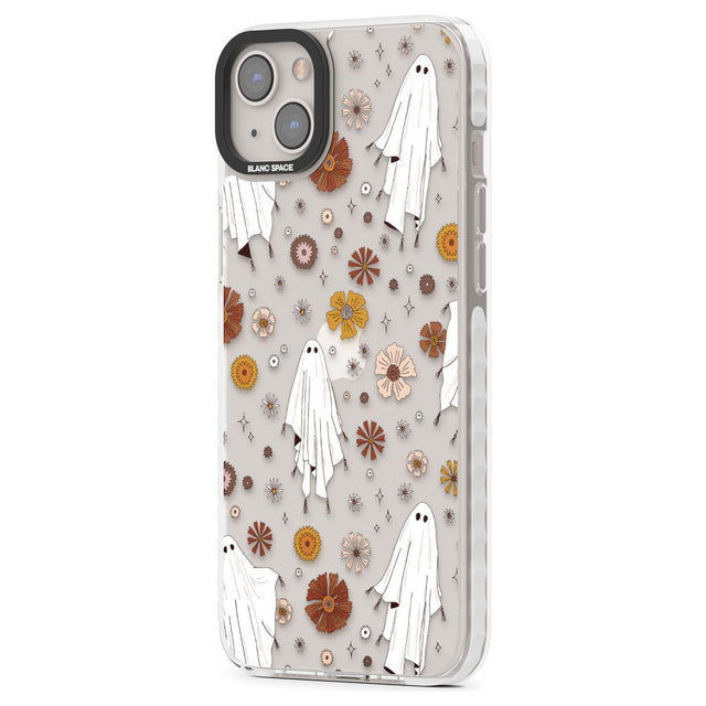 Halloween Skulls and FlowersPhone Case for iPhone 14 Plus