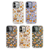 Pumpkin Pie & Autumn Treats Clear Impact Phone Case for iPhone 13 Pro, iPhone 14 Pro, iPhone 15 Pro