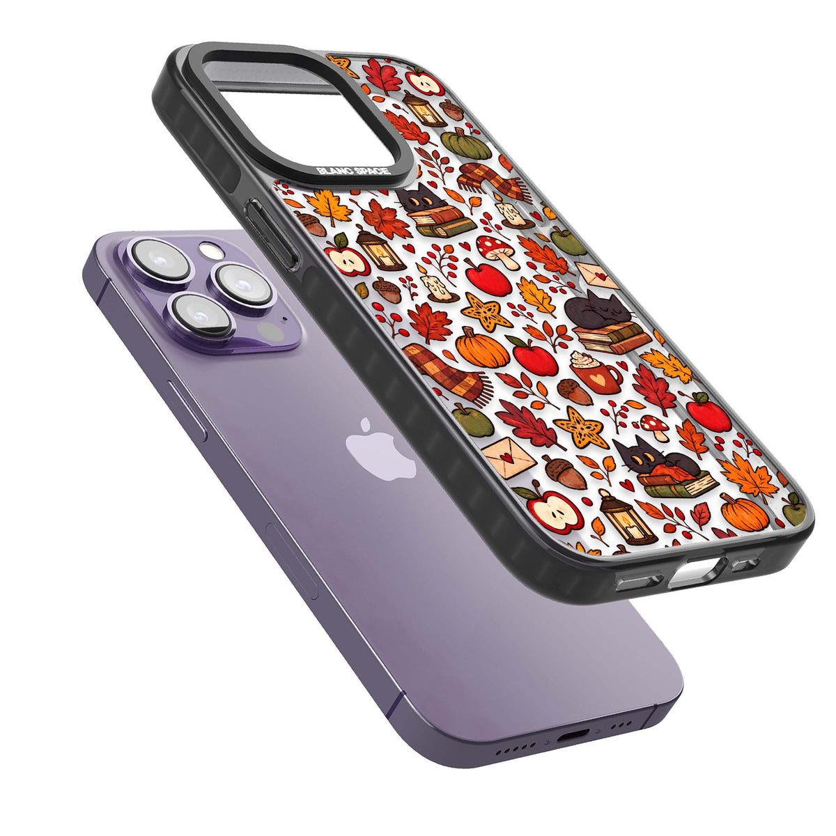 Autumn Mix iPhone case | Black Impact case for iPhone 13 Pro, iPhone 14 Pro, iPhone 15 Pro