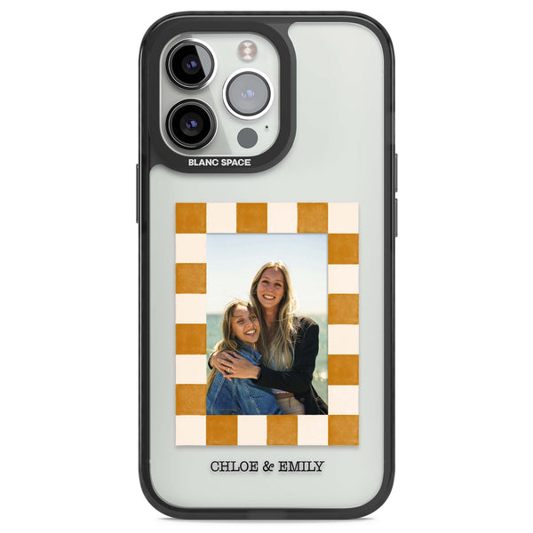 Personalised Citrus Check Photo