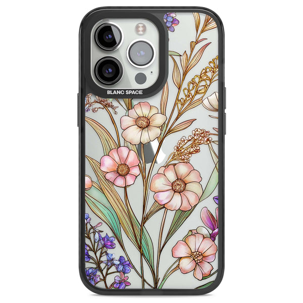 Glass Spring Flowers