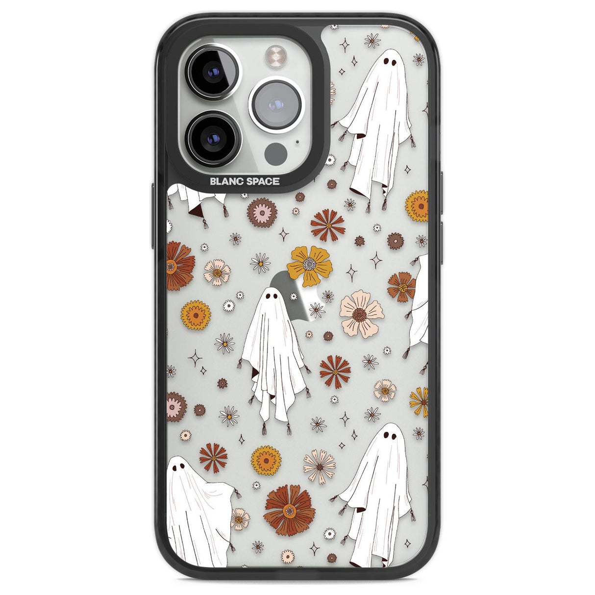 Halloween Skulls and FlowersPhone Case for iPhone 14 Pro