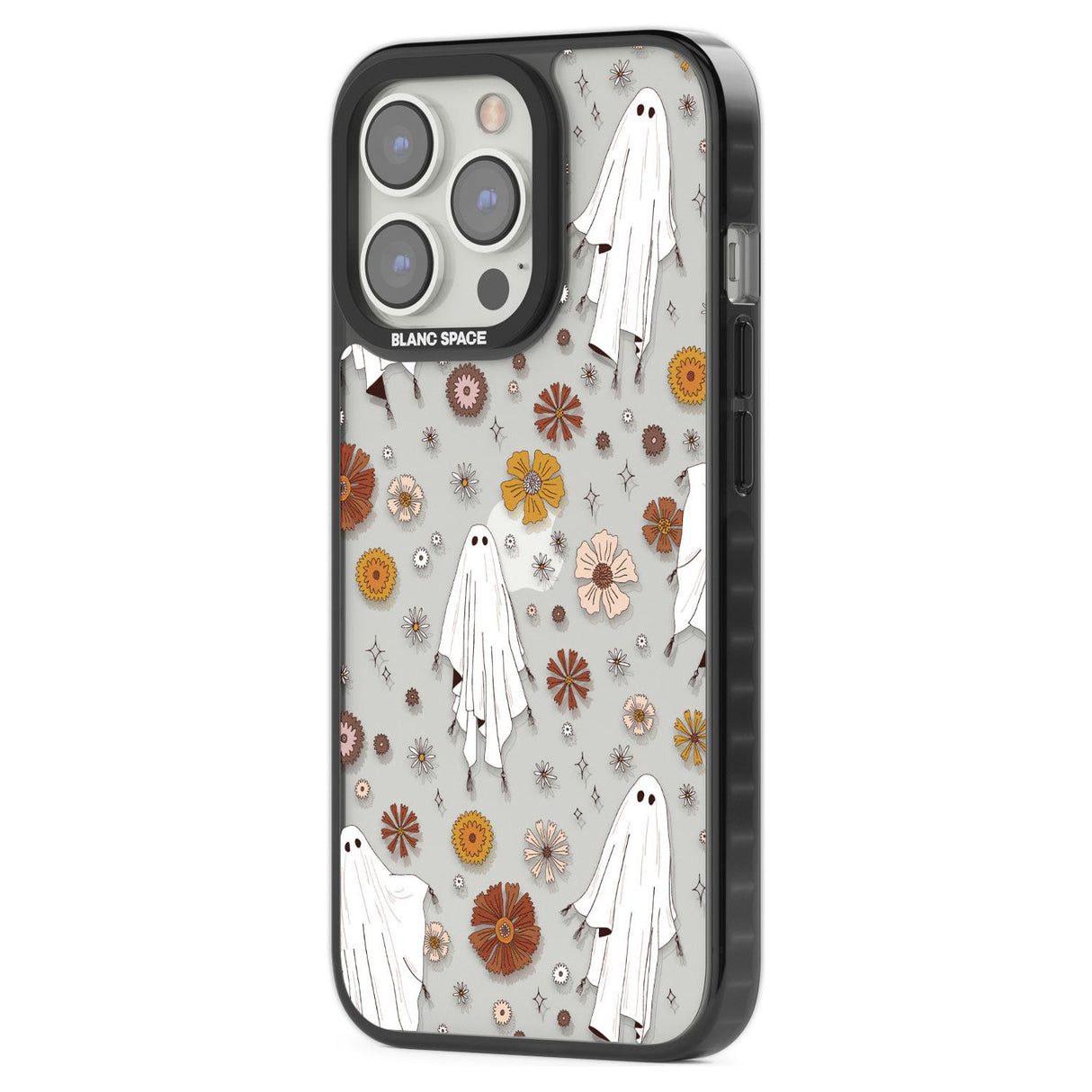 Halloween Skulls and FlowersPhone Case for iPhone 14 Pro