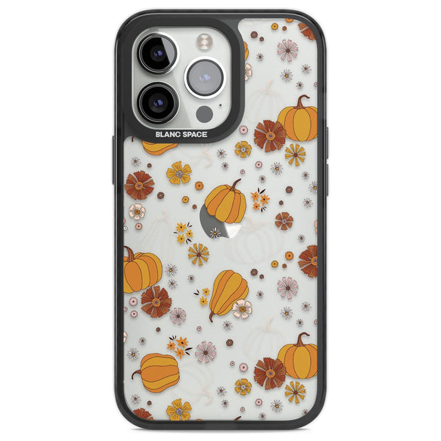 Halloween Skulls and FlowersPhone Case for iPhone 14 Pro