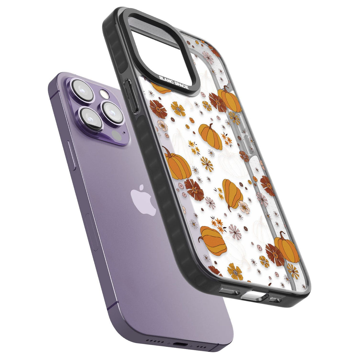 Halloween Skulls and FlowersPhone Case for iPhone 14 Pro