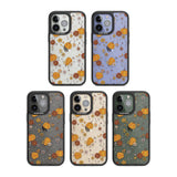 Halloween Skulls and FlowersPhone Case for iPhone 14 Pro