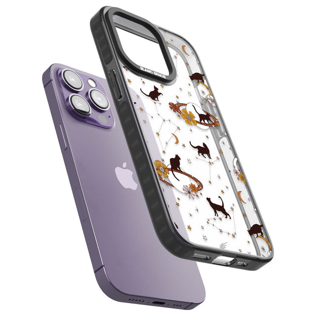 Halloween Skulls and FlowersPhone Case for iPhone 14 Pro