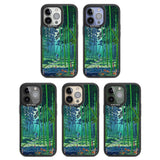 Bamboo Grove of Saga Black Impact Phone Case for iPhone 13 Pro, iPhone 14 Pro, iPhone 15 Pro