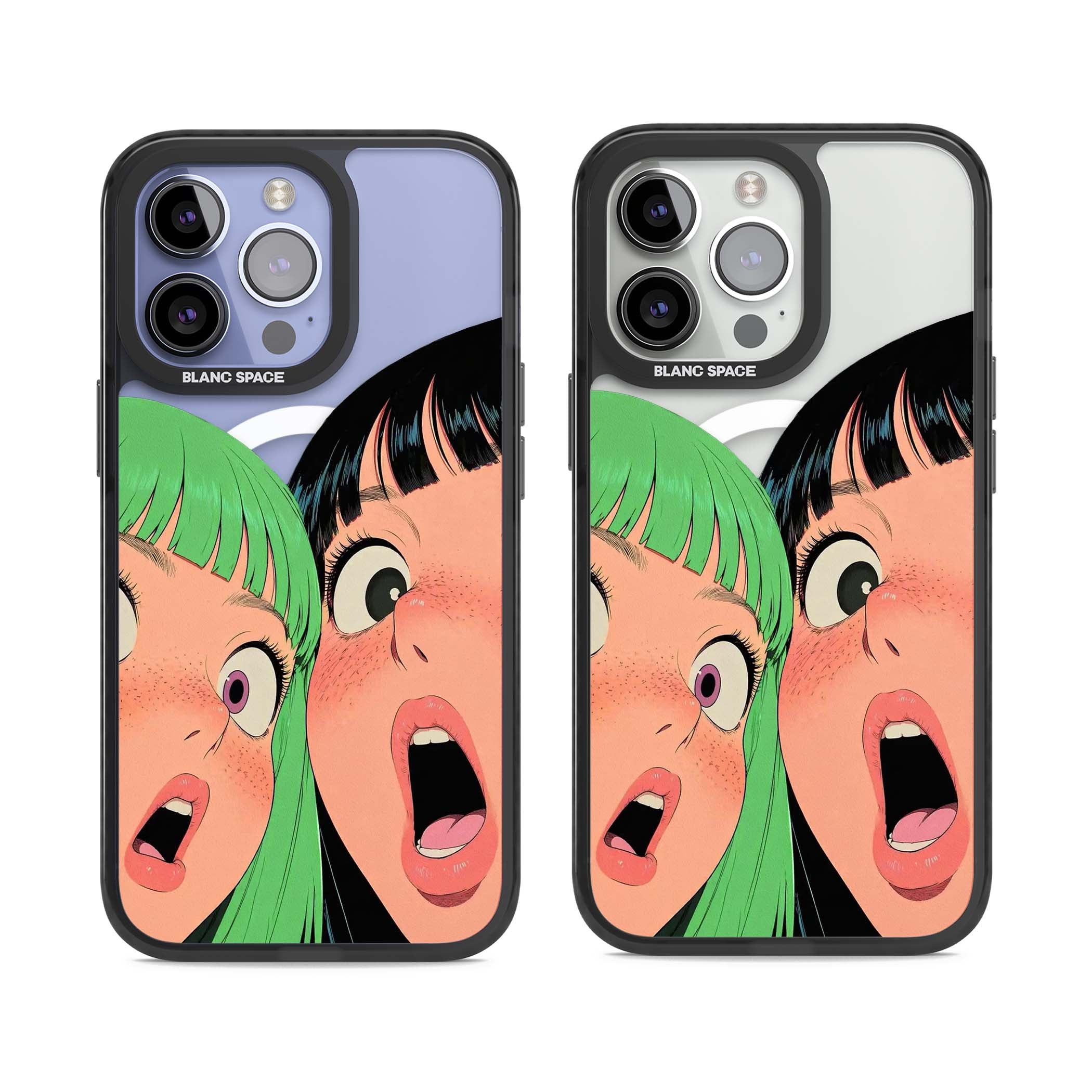 Gasp for her iPhone case | Black Impact Magsafe case for iPhone 13 Pro, iPhone 14 Pro, iPhone 15 Pro