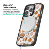 Pumpkin Pie & Autumn Treats Magsafe Black Impact Phone Case for iPhone 13 Pro, iPhone 14 Pro, iPhone 15 Pro