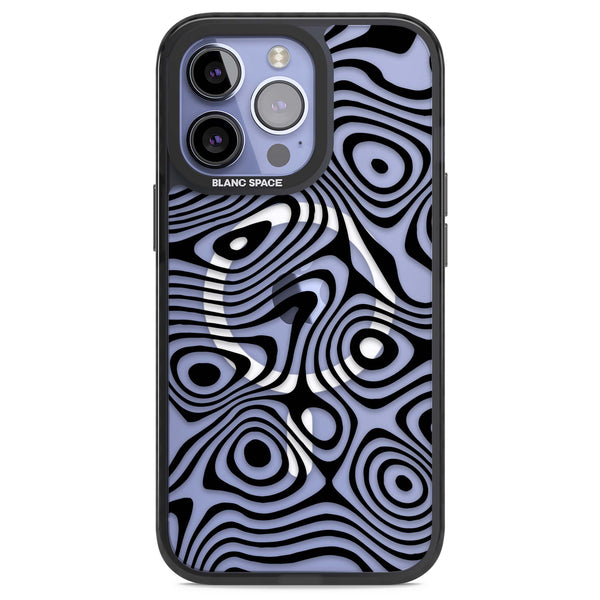 Dark Topographic Map