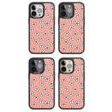 Peachy Daisy Smiles Magsafe Black Impact Phone Case for iPhone 13 Pro, iPhone 14 Pro, iPhone 15 Pro