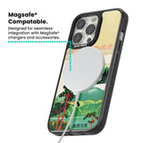 Japan Travel Poster (1930s) Magsafe Black Impact Phone Case for iPhone 13 Pro, iPhone 14 Pro, iPhone 15 Pro