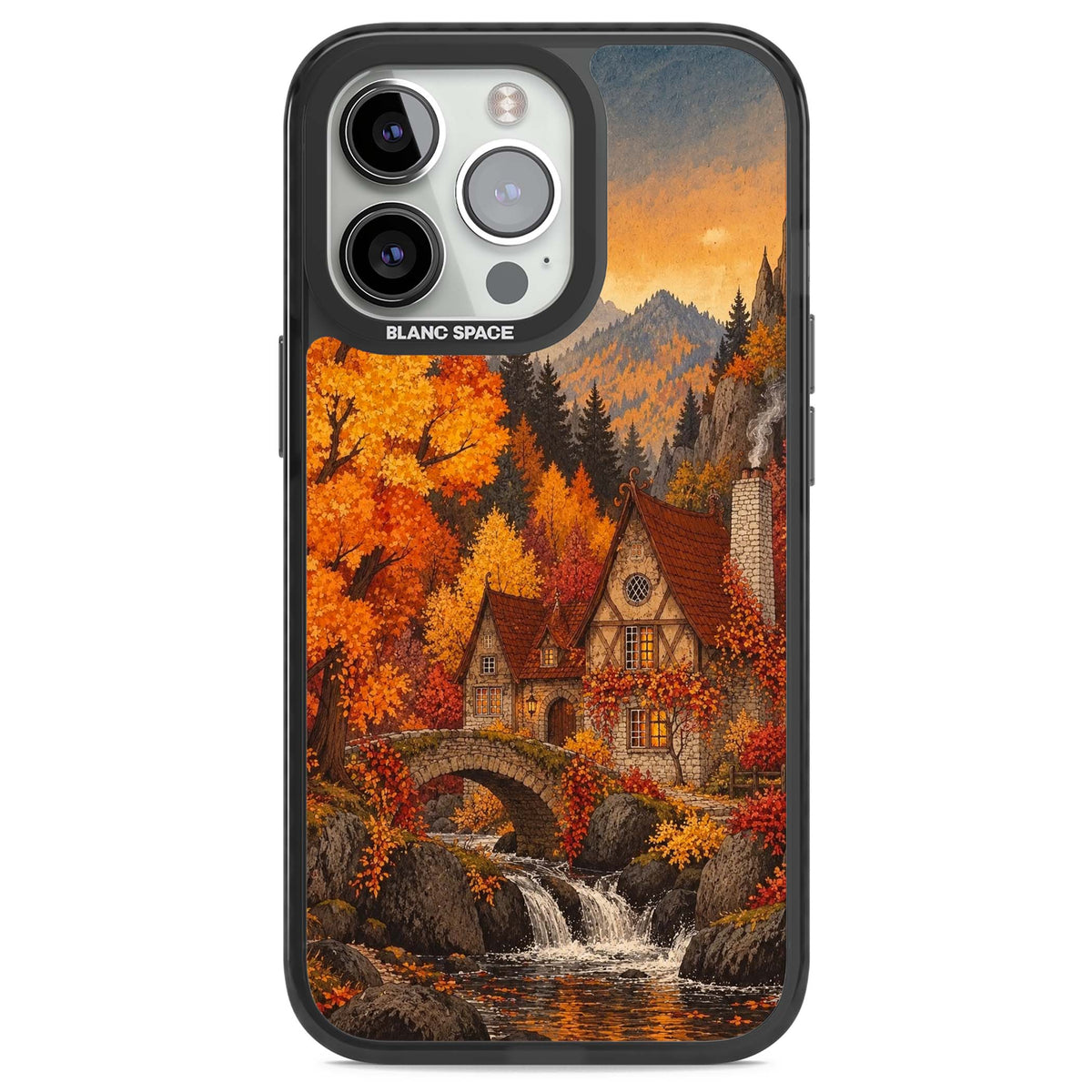 Auburn Cottage iPhone case | Black Impact Magsafe case for iPhone 13 Pro, iPhone 14 Pro, iPhone 15 Pro