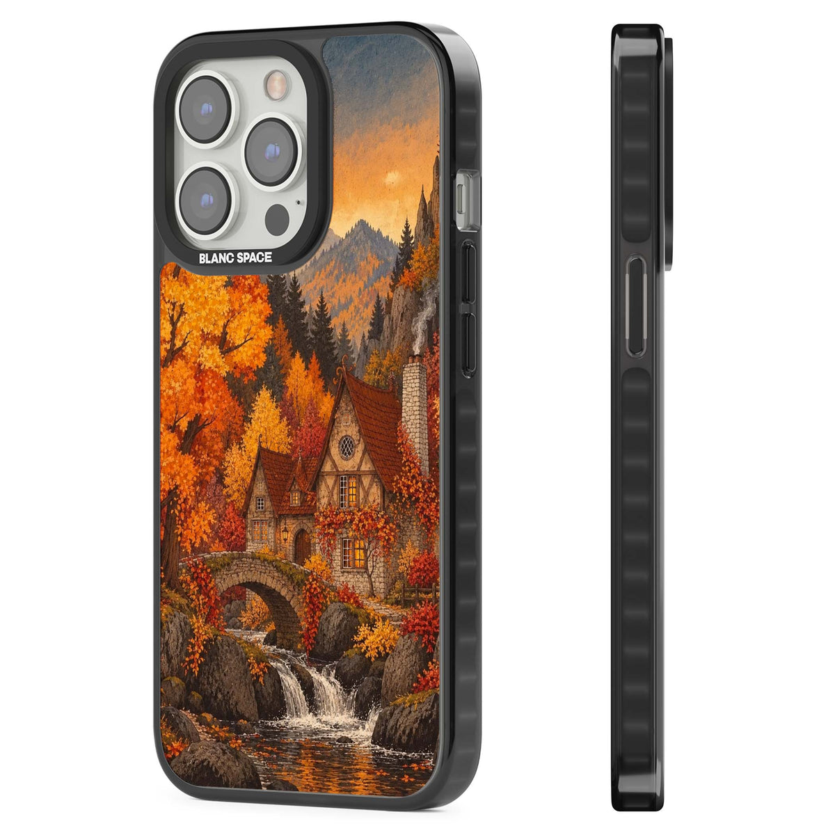 Auburn Cottage iPhone case | Black Impact Magsafe case for iPhone 13 Pro, iPhone 14 Pro, iPhone 15 Pro