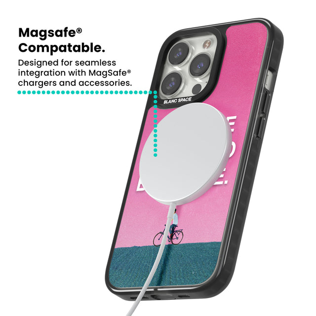 Don't be afraid to be alone Magsafe Black Impact Phone Case for iPhone 13 Pro, iPhone 14 Pro, iPhone 15 Pro