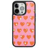 Sweet Hearts (Sunset) Magsafe Black Impact Phone Case for iPhone 13 Pro, iPhone 14 Pro, iPhone 15 Pro