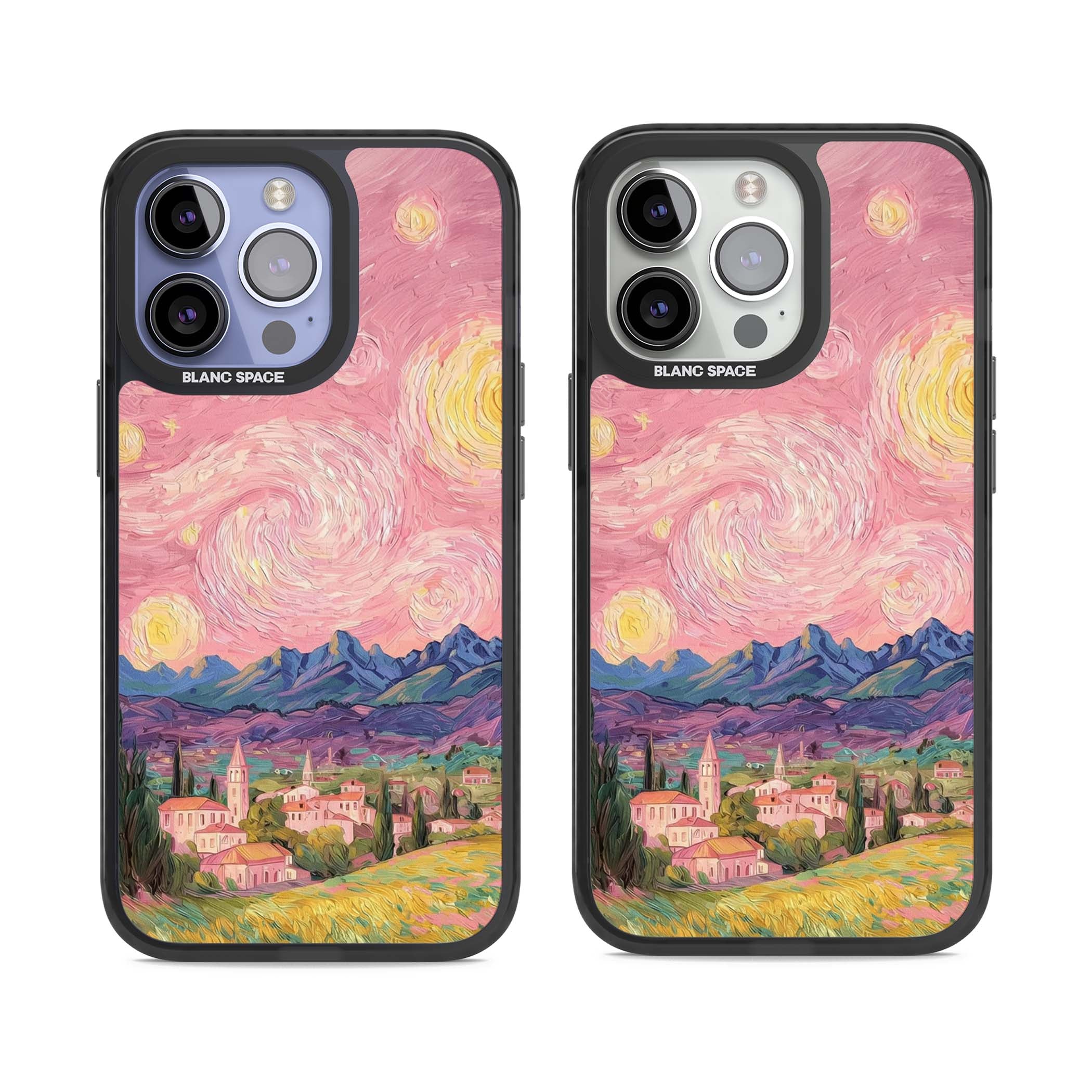 The Starry Sunset for her iPhone case | Black Impact Magsafe case for iPhone 13 Pro, iPhone 14 Pro, iPhone 15 Pro