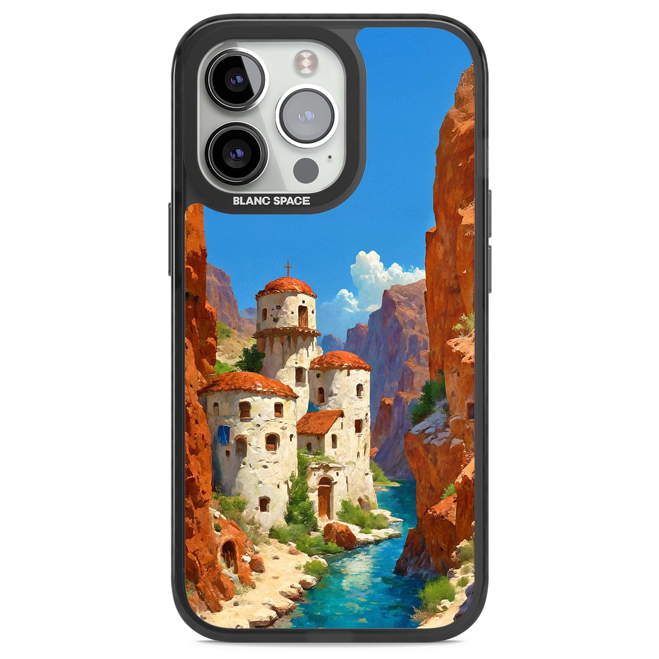 Canyon Haven for her iPhone case | Black Impact Magsafe case for iPhone 13 Pro, iPhone 14 Pro, iPhone 15 Pro