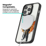 MEOW! Magsafe Black Impact Phone Case for iPhone 13 Pro, iPhone 14 Pro, iPhone 15 Pro