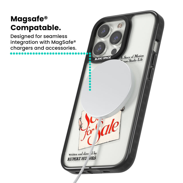 Souls for Sale Poster Magsafe Black Impact Phone Case for iPhone 13 Pro, iPhone 14 Pro, iPhone 15 Pro