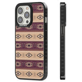 Western Poncho Magsafe Black Impact Phone Case for iPhone 13 Pro, iPhone 14 Pro, iPhone 15 Pro