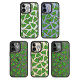 Christmas Tree Pattern Black Impact Phone Case for iPhone 13 Pro, iPhone 14 Pro, iPhone 15 Pro