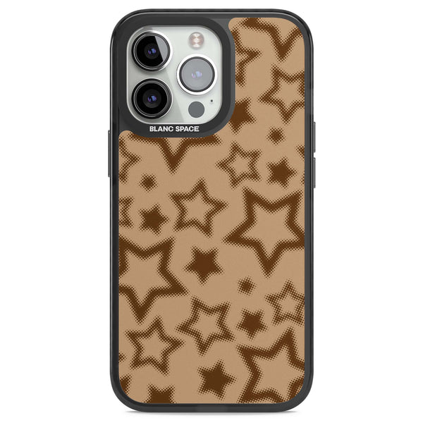 Latte Halftone Stars