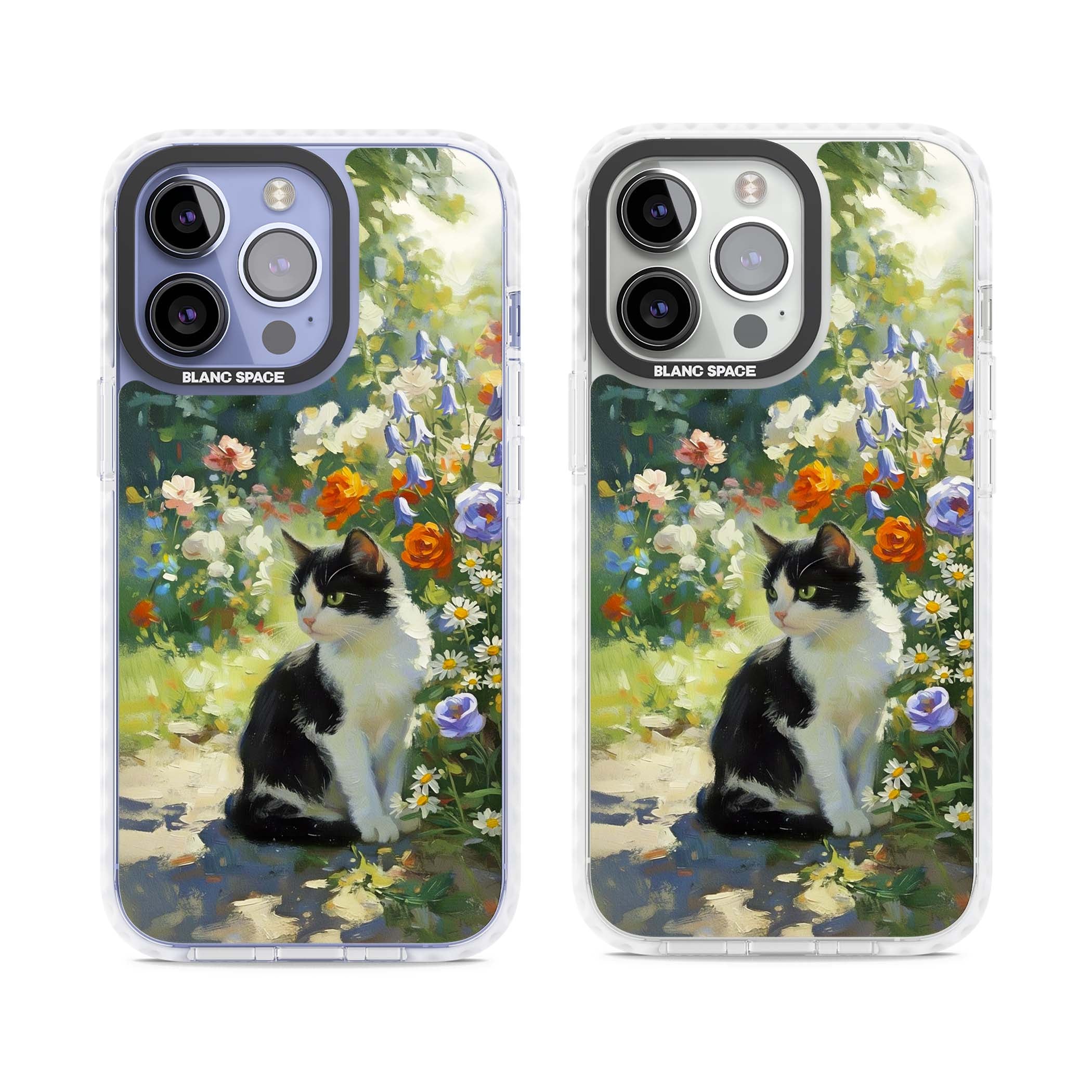 Cat In The Meadow for her iPhone case | Clear Impact case for iPhone 13 Pro, iPhone 14 Pro, iPhone 15 Pro