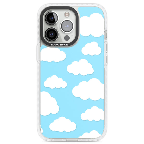 Blue Sky & Clouds Pattern