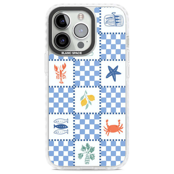 Coastal Blue Check