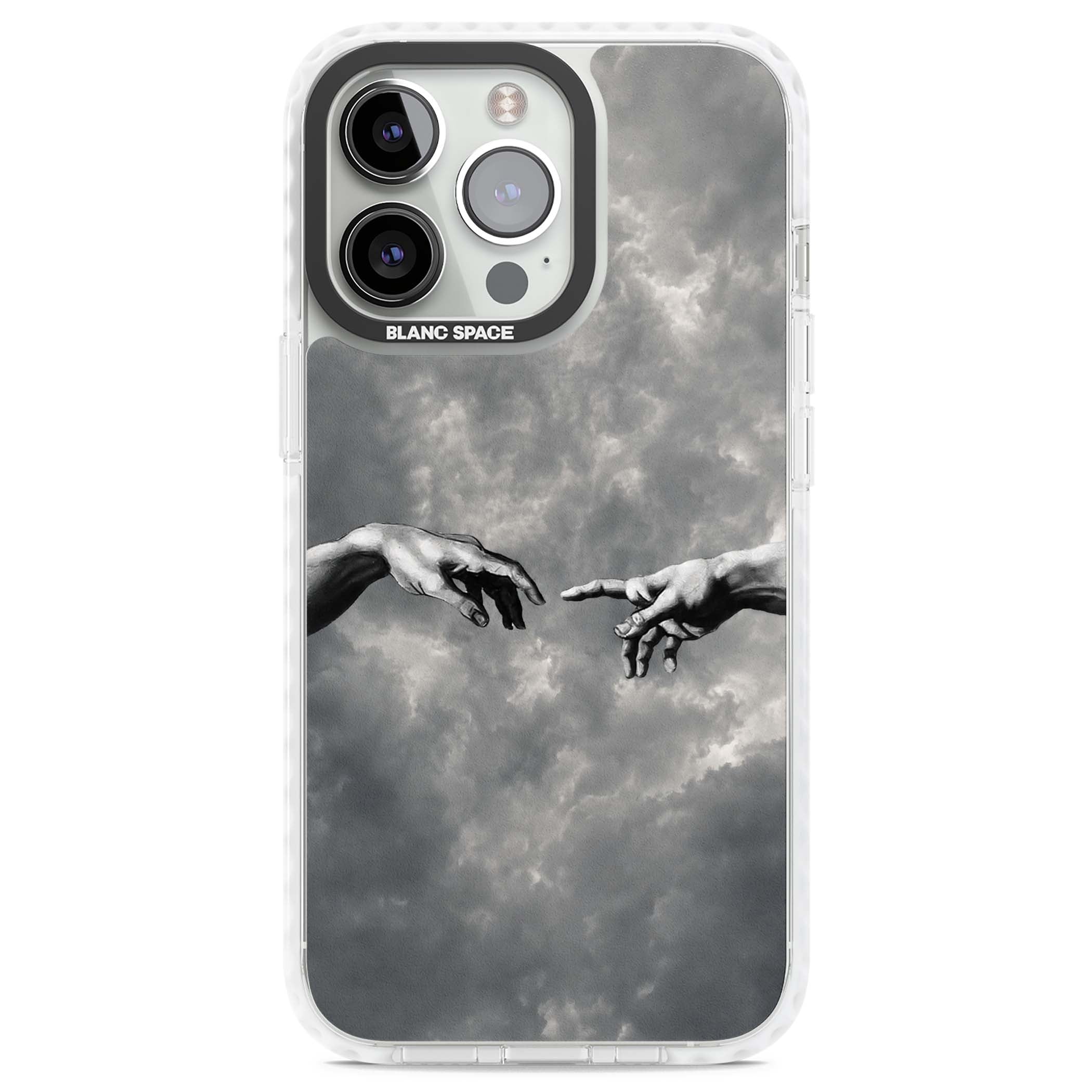 Creation art iPhone case | Clear Impact case for iPhone 13 Pro, iPhone 14 Pro, iPhone 15 Pro