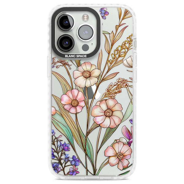 Glass Spring Flowers