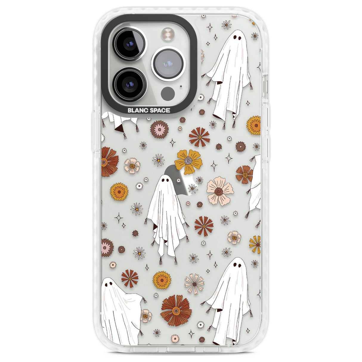 Halloween Skulls and FlowersPhone Case for iPhone 14 Pro